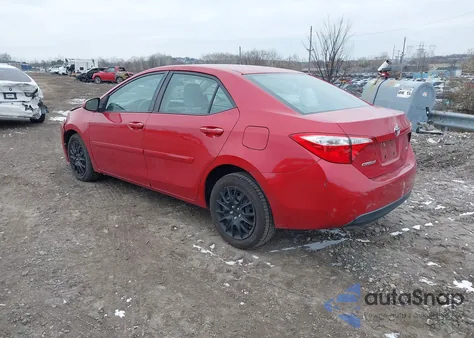 2014 Toyota Corolla Le из США, поврежденный, VIN 2T1BURHE7EC050912